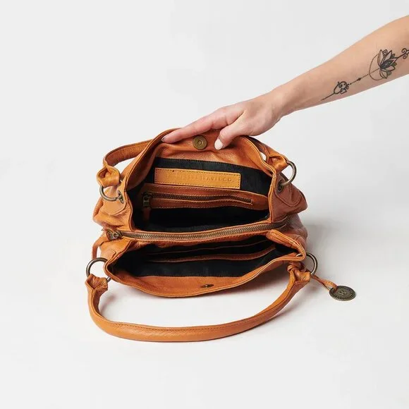 Wanderers Travel Co - Petite Toulouse in Tan Leather - Picture 10 of 15